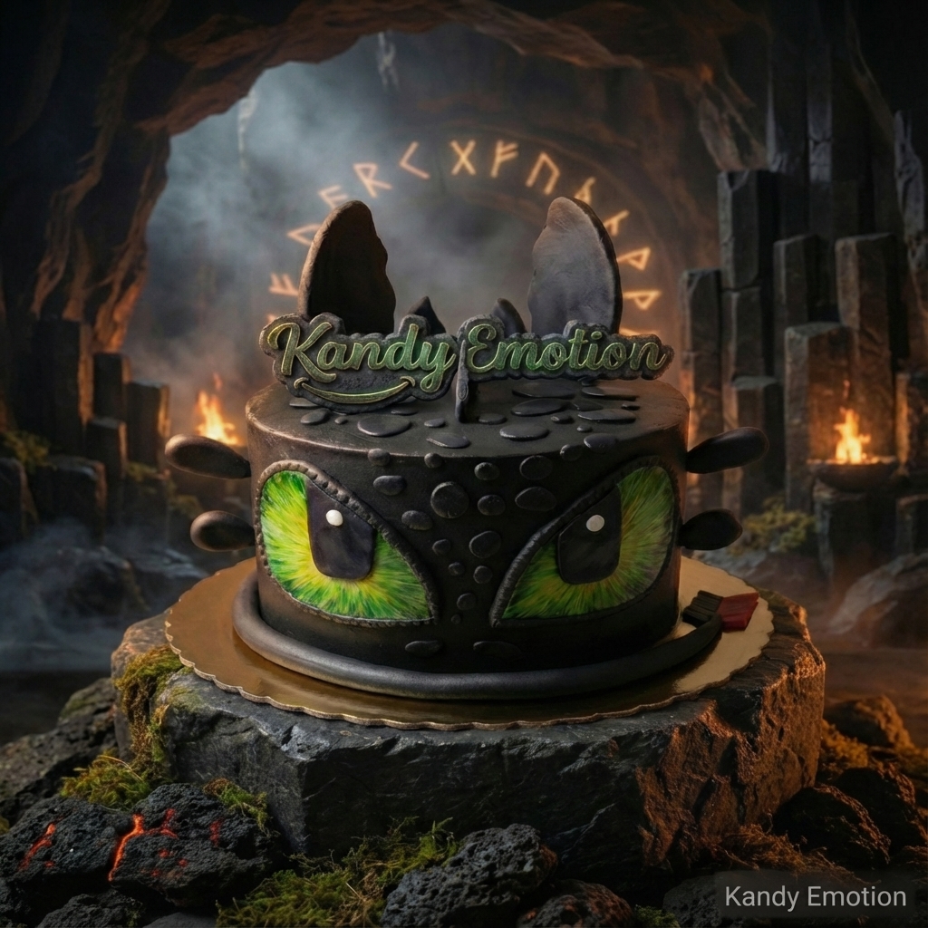 Furia Nocturna: Un diseño impactante en negro intenso con detalles pintados a mano.