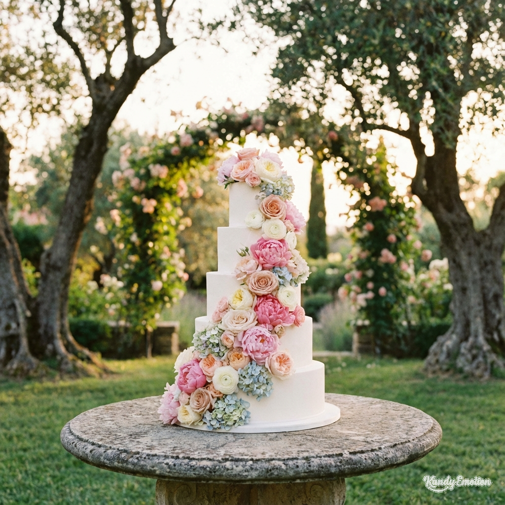 Pastel Boda Jardín
