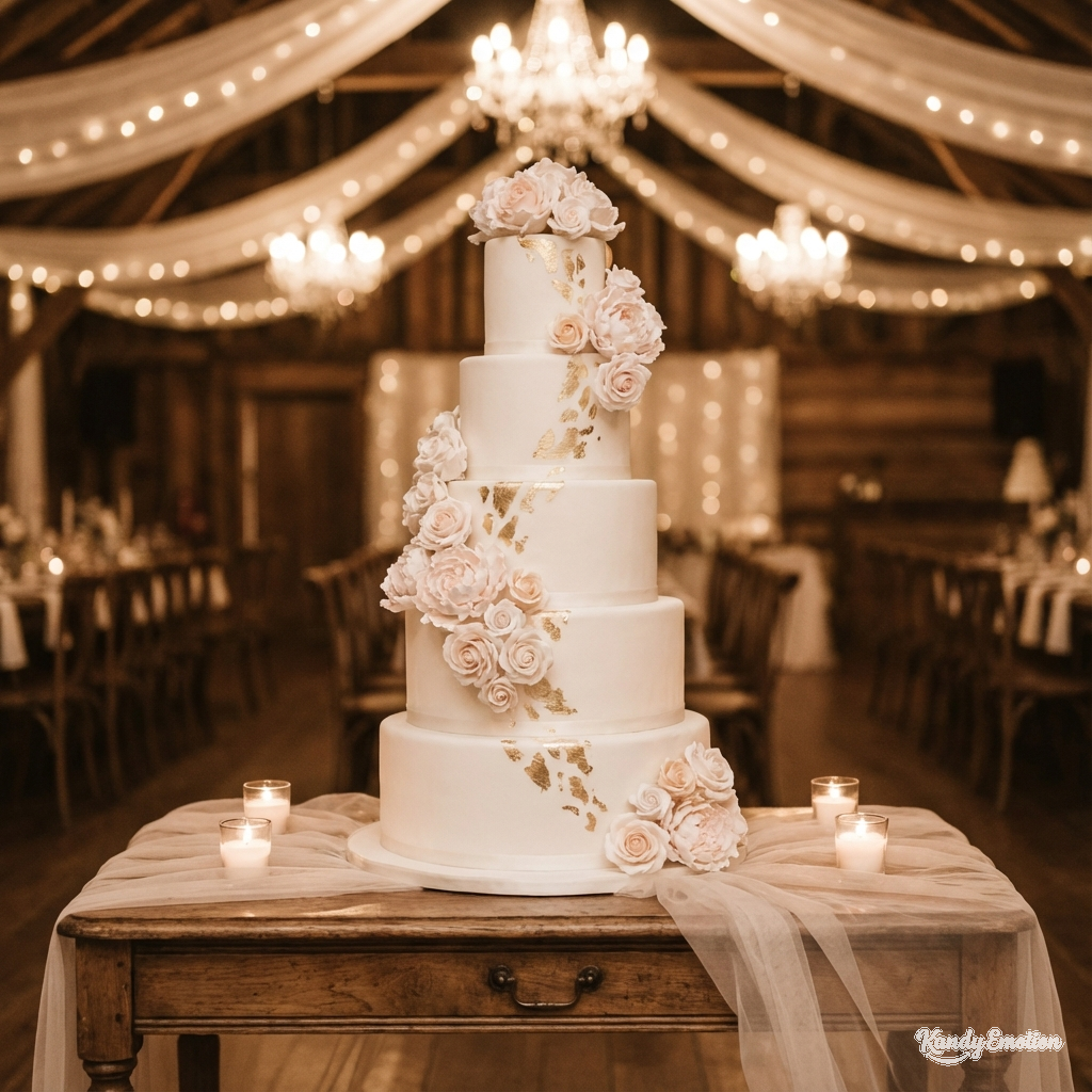 Pastel de Boda Elegante