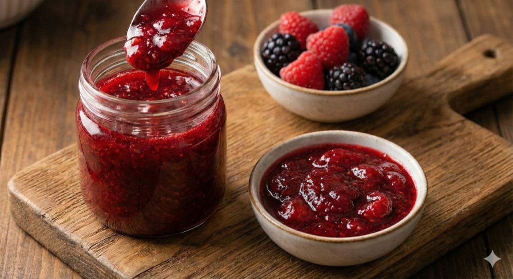 Compota Frutos Rojos